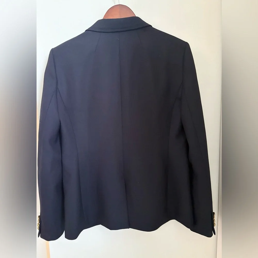 J. Crew Navy Blazer with Gold Buttons - Picture 4 of 4